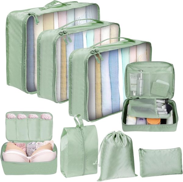 Packing Cubes, Packing Cubes for travel, Suitcase Organizer, Travel Cubes for Packing, Packing Cube, Luggage Organizer Bags, Travel Cubes